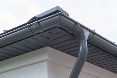 Gutter Cover System on Commercial Building